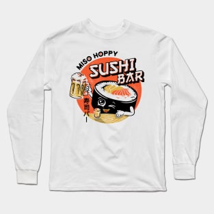 Sushi Bar - white tee Long Sleeve T-Shirt